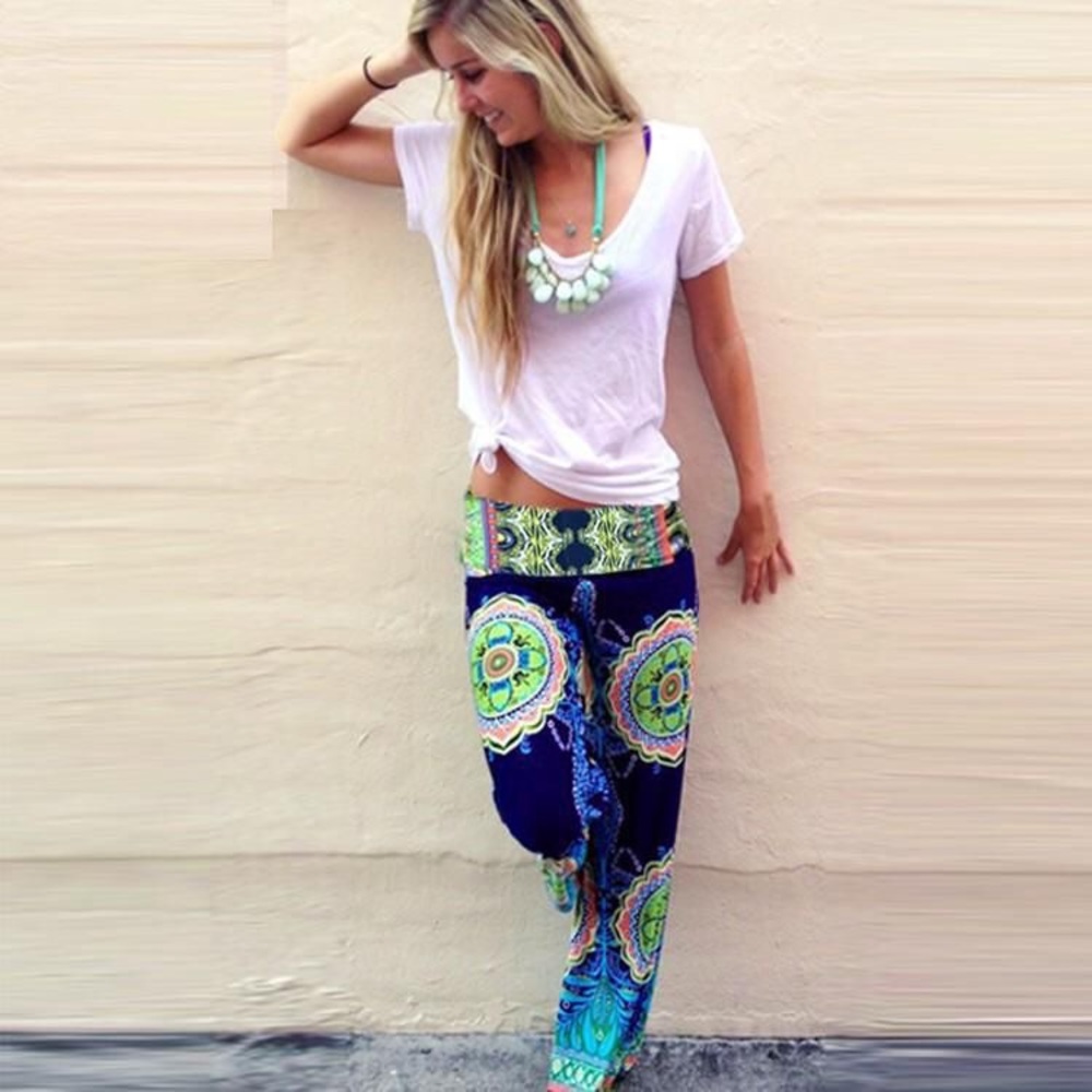Graphic Boho Infinity Palazzo pants